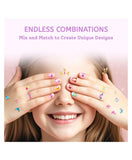 Fashion Nail Stickers: Princess Banquet 300pc