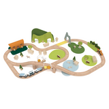 New Natural Train Set 100pc