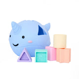 Narwhal Shape Sorter Pastel