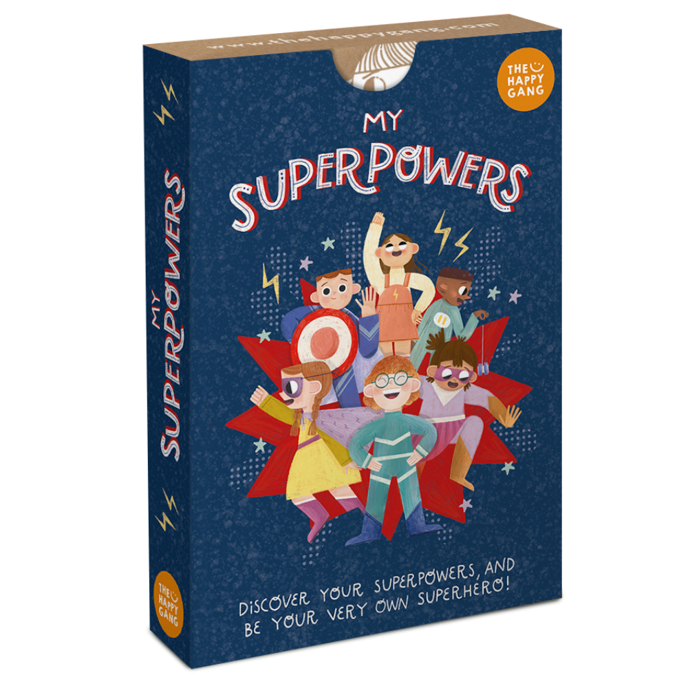 The Happy Gang Flashcards: My Superpowers