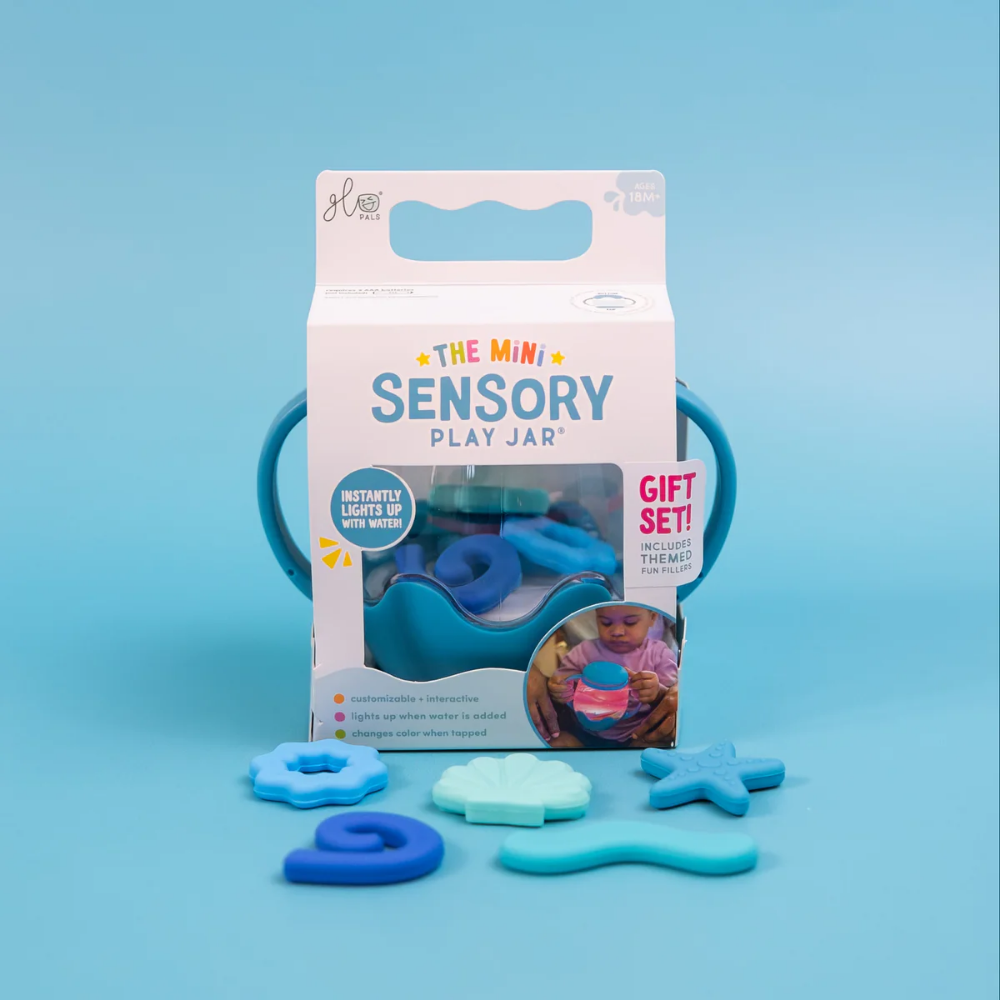 Mini Sensory Play Jar® Gift Set: Blue Lagoon