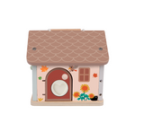 Wooden Locking House 11pc