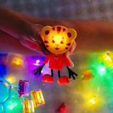 Glo Pals: Water Activated Light-Up Sensory Toys - Daniel Tiger (Orange) 3pc