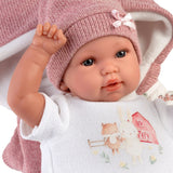 Llorens - Baby Girl Doll with Clothing & Sleeping Bag: Arianna 36cm