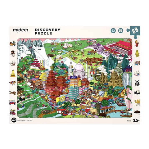 Big World Small World: India-Themed Discovery Puzzle 88pc