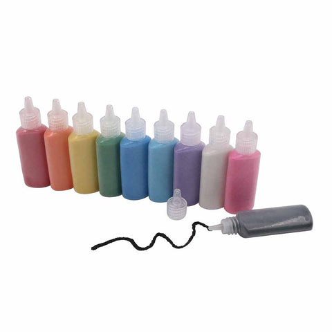 Sand Art Bottles 30g - 10 Assorted Colours