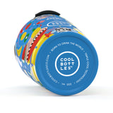Reusable Thermal Tumbler: Eddie Baehr - Sunshine Fiesta 330ml