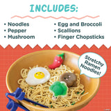 Foodie Fidgets: Ramen Noodles And Toppings