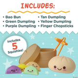 Foodie Fidgets: Squishy Bao Bun and Dumplings