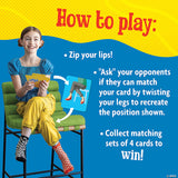 Legs Crossed: The Get-Up & Go-Fish Game