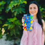 Reusable Thermal Tumbler: Eddie Baehr - Sunshine Fiesta 330ml