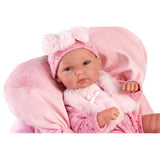 Llorens - Doll With With Flower Cushion Clothing & Accessories: Bimba 35cm