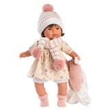 Llorens - Baby Girl Doll with Clothing, Accessories & Crying Mechanism: Lola 38cm