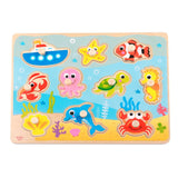 Marine Peg Puzzle 10pc