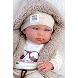 Llorens - Newborn Baby Boy With Cushion, Clothing & Accessories: Nico 40cm
