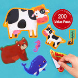 Reusable Sticker Play Set: Animal Place