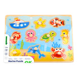 Marine Peg Puzzle 10pc