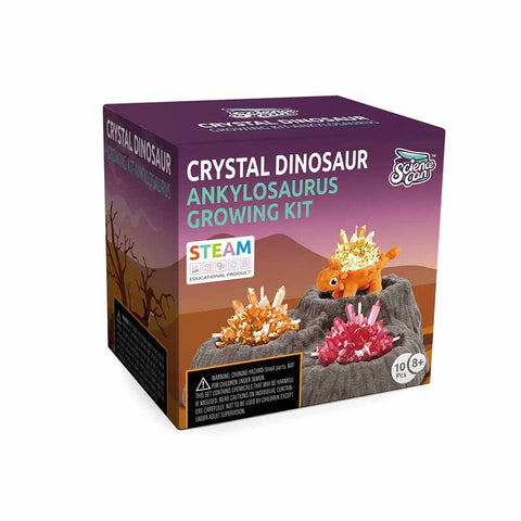 Crystal Dinosaur Ankylosaurus Growing Kit