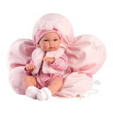 Llorens - Doll With With Flower Cushion Clothing & Accessories: Bimba 35cm