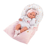 Llorens - Baby Girl Doll With Clothing And Accessories: Tina With Sleeping Bag 40cm