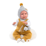 Llorens - Baby Girl Doll With Clothing, Accessories & Crying Mechanism: Mimi With Blanket & Cushion 42cm