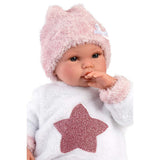 Llorens - Newborn Baby Girl With Clothing, Accessories & Crying Mechanism: Baby Star 36 cm