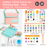 Artist Carry-On Painting Bag: Pink
