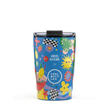 Reusable Thermal Tumbler: Eddie Baehr - Sunshine Fiesta 330ml