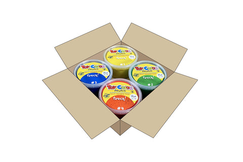 Tempera Multisensorial Paint: 4 Pots 150ml