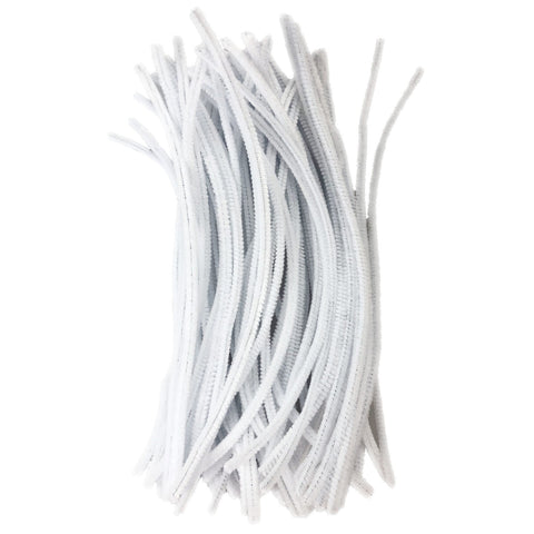 Pipe Cleaners White 100pc