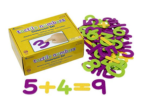 Tactile Numbers & Operations Classroom Set 142pc