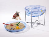Sand & Water Tray Circular Clear with Lid 58cm
