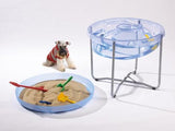 Sand & Water Tray Circular Clear with lid 58cm