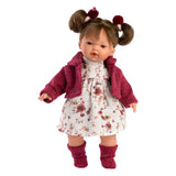 Llorens - Baby Girl Doll Vera with Clothing & Accessories 33cm