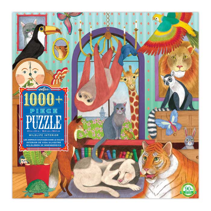 Wildlife Interior Puzzle 1000pc