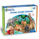Jumbo Jungle Animals 5pc