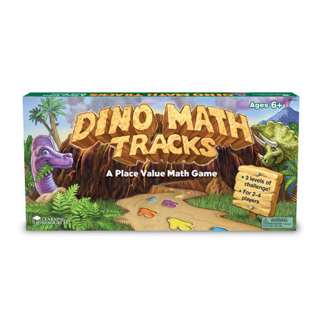 Dino Math Tracks® - Place Value Game - iPlayiLearn.co.za
 - 1