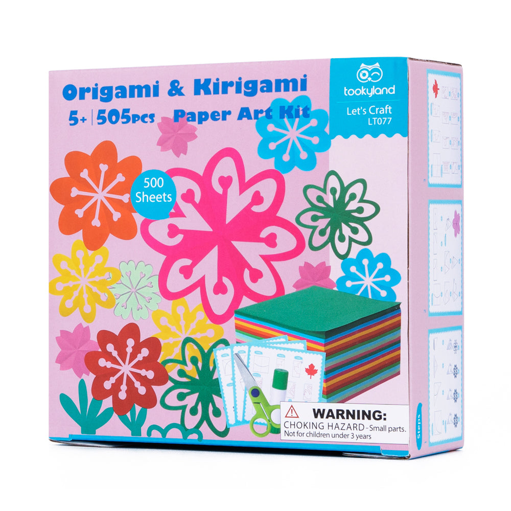 Origami & Kirigami Paper Art Kit 505pc