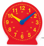 Clock Magnetic Demo Red 40cm - iPlayiLearn.co.za