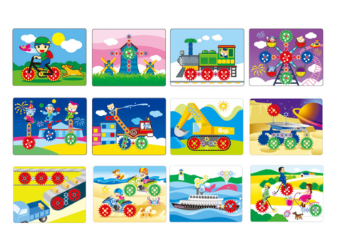 Gigo Learning Board Gear Kit Cards