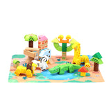 Forest Animal Building Blocks 80pc