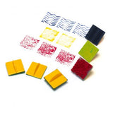 Textured Paint Stampers - Set of 6