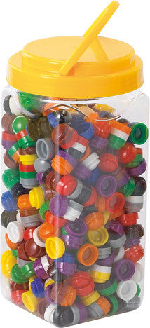 Counters Stacking 20mm 500pc Jar - iPlayiLearn.co.za
 - 1