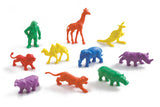 Wild Animals Counters 6 Colours 120pc Polybag