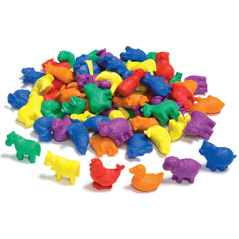 Counters Farm Animals 72pc pbag