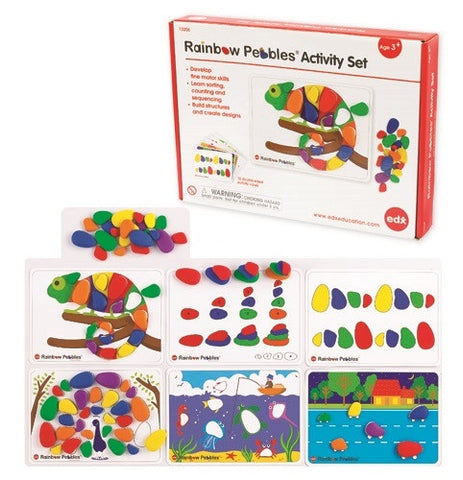 Rainbow Pebbles Activity Set 60pc