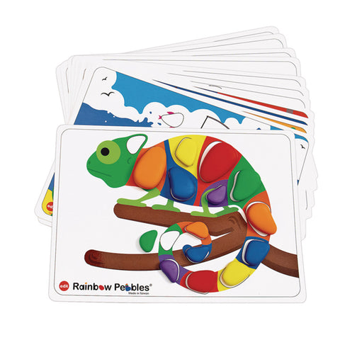 Rainbow Pebbles Activity Cards 20pc for 13206