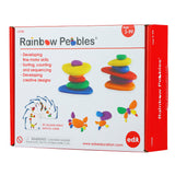 Rainbow Pebbles with Activity Cards 56pc