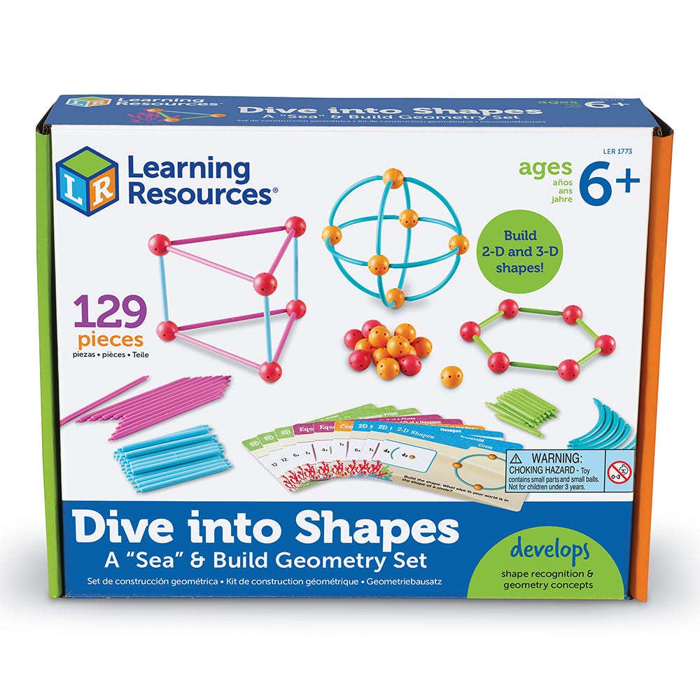 Dive into Shapes!™ A "Sea" and Build Geometry Set