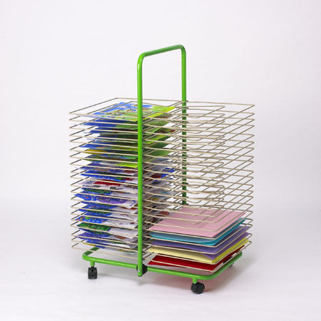 Floor Art Drying Rack - 40 shelves - iPlayiLearn.co.za
